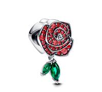 PANDORA Charm Moments 793201C02 Rosa floreciendo