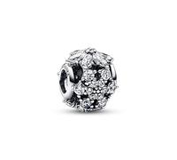 Pandora Timeless Dije con diseño Herbarium Cluster de plata de ley con circonitas cúbicas transparentes