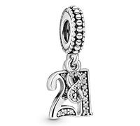 Pandora 21. Geburtstag Charm-Anhänger 797263CZ Colgante