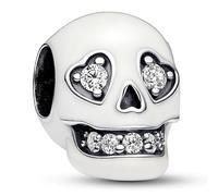 Pandora Charms Charm Calavera Brillante que Brilla en la Oscuridad 792811C01