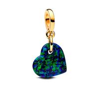 Pandora Charms CHARM COLGANTE CORAZÓN VERDE OPALESCENTE 763348C01