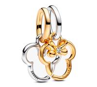 Pandora Charms Charm Colgante Divisible Mickey Mouse & Minnie Mouse de Disney 763650C01