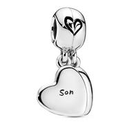 Pandora Charms Charm colgante en plata de ley Amor de Madre e Hijo 797777EN16