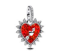 Pandora Colgante 793667C01 – Plata de ley con ópalo artificial y circonita – Compatible Moments y ME