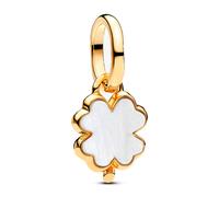 Pandora Charms Charm Colgante Trébol de la Suerte Blanco 764564C01