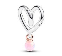 Pandora Charms Charm Corazón Envuelto en Dos Tonos 783242C01