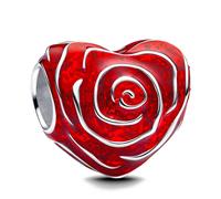 PANDORA Charm Moments 793673C01 Corazón rosa