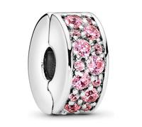Pandora Charms Charm de Clip Pavé Rosa 791817PCZ