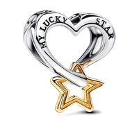 Pandora Sterling silver and 14k gold-plated unique metal blend 763513C00 Colgante