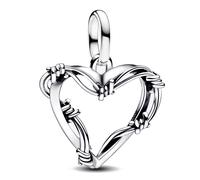 Pandora Charms Charm de Medallón Corazón de Alambre 793449C00