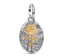 Pandora Charm medallón 764087C00 rosa