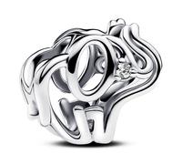 Pandora Charm Elefante en Filigrana en Plata de Ley
