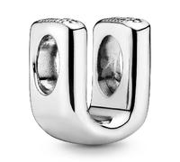 Pandora Colgante de plata con la letra U