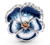 Pandora Charms Charm Flor Pensamiento Azul 790777C02