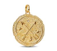 PANDORA Charm medallón 764084C01 flechas cruzadas