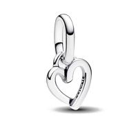 Pandora Charm Mini Colgante Corazón A Mano Alzada Me en Plata de Ley