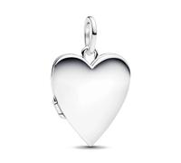 PANDORA Moments 394013C01 - Colgante de corazón con bisagras, plata de ley, compatible con Moments y ME
