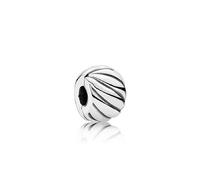 Pandora Dije clip Passions – Plata con diseño abstracto
