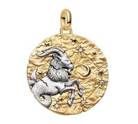 Pandora Charm Medallón Xl Zodiaco Capricornio en Plata de Ley