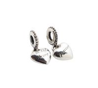 Pandora - Colgante Corazón Dividido Tía y Sobrina - Accessories - Mujer - Gris - ONE SIZE -