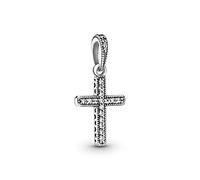 PANDORA Colgante cruz 397571CZ mujer plata