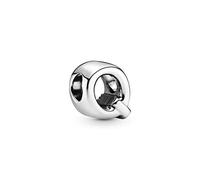 Pandora Colgante de plata con la letra Q