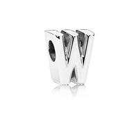 Pandora Colgante de plata con la letra W