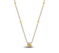 Pandora Collar Abeja Miel 364560C01 Amarillo para mujer 45 cm