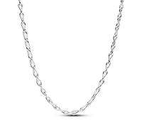 Pandora Collar de cadena de eslabones en forma de 8 de plata de ley, 50