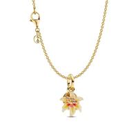 PANDORA Collar de mujer con Charm Colgante Doble Flor Mágica, Lote