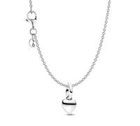 PANDORA Collar de mujer con mini colgante de corazón, plata 925, encantador set de regalo, lote, símbolo del amor 21530