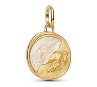 PANDORA Collar Medallón Colgante Color Dorado Pegasus 764090C01
