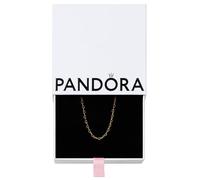 Pandora Collar con corazón chapado en oro de 14 quilates, 45