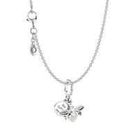 PANDORA Collar Mujer, Collar Elegante de Plata con luciérnaga Brillante, Conjunto de Regalo Hermoso para Mujer de Moda 39808