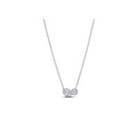PANDORA Timeless 393776C01-45 Couronne de rayonnements Collier en Argent Sterling Avec zircone Taille : 45 cm, 45 cm, Argent Sterling, Zircone cubique
