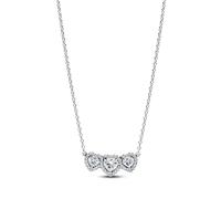 Pandora Collares Collares Triple Halo Corazón 394412C01