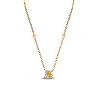 Pandora Collar Abeja Miel 364560C01 Amarillo para mujer 45 cm