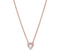 Pandora Collar Brillante Corazón con Circonitas Cúbicas | 45 cm
