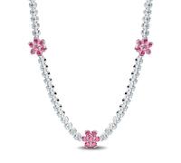 Pandora Collares Collar Tenis Flor Rosa 394561C01