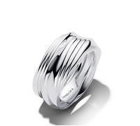 Pandora Conjunto de anillos trenzados 193890C00 56