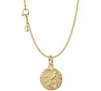 PANDORA Conjunto de joyas para mujer: lote collar con colgante de golondrina redonda, color dorado, regalo elegante, adecuado para uso diario y sofisticado 21206