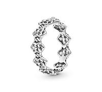 Pandora Dia de la Madre Anillo en Plata de Ley Banda Pétalos de Rosa 50 199401C00 50