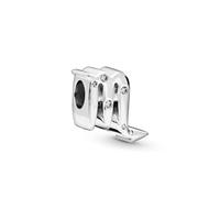 Pandora Dije con diseño del signo Escorpio en plata de ley con circonitas cúbicas transparentes