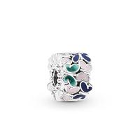 PANDORA Clip 797863ENMX mujer plata esmalte