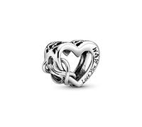 Pandora Charm Corazón Infinito Te Quiero Mamá en Plata de Ley