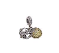 Pandora - Disney La Bella y la Bestia Charm Bailando Colgante - Accessories - Mujer - Gris - ONE SIZE -