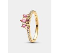 Pandora Disney Princess Rapunzel Tiara Anillo 163651C01 para mujer, tamaño del anillo: 48