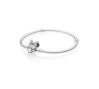 Pandora Pulseras Pulsera Moments en plata de ley Retrato de Minnie Brillante 597770CZ
