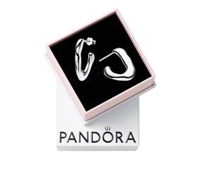 Pandora Essence Pendientes de aro de plata de ley