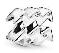 Pandora Funkelnder Wassermann Sternzeichen-Charm 798415C01 Colgante